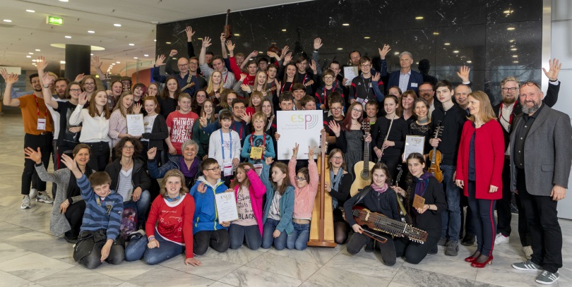 Preisverleihung des Europäischen Schulmusikpreises (ESP) 2019: Vom Hop-in-Hop-on-Orchester bis zur Klangmaschine 